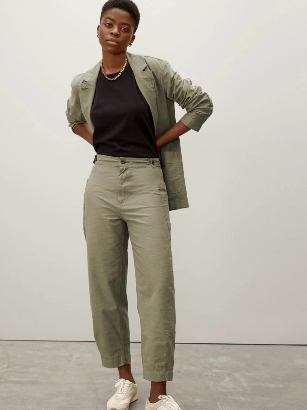 Everlane The Fatigue Barrel Pant 6